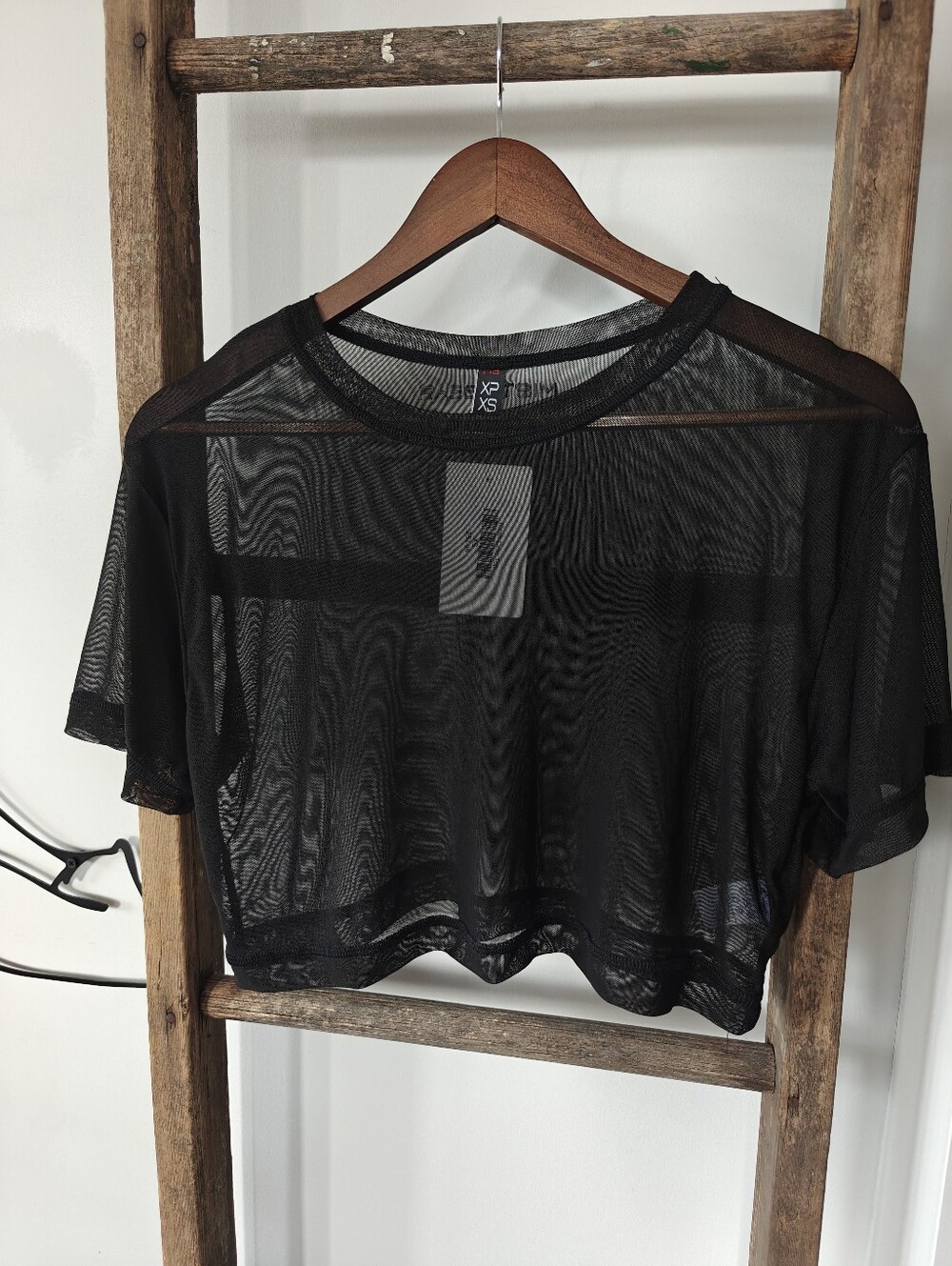 Mistrbear Crop Mesh Crop Top XS